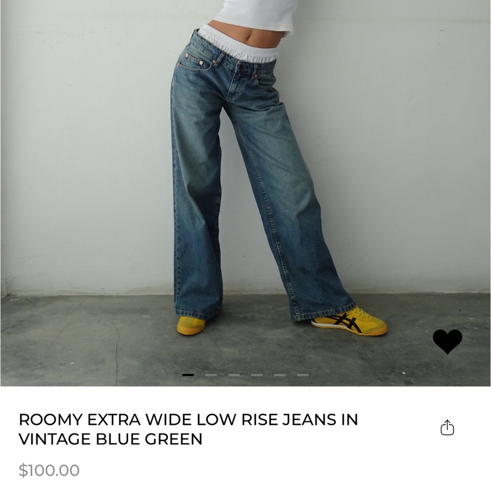 Motel Rocks Low Rise Jeans